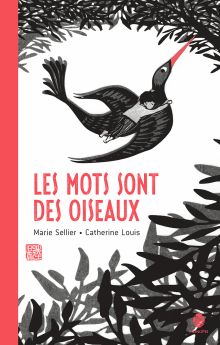 Couverture du livre : Les mots sont des oiseaux - édité par HongFei édition