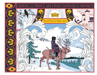 Couverture du livre : Oddvin, le prince qui vivait dans deux mondes - édité par HongFei édition